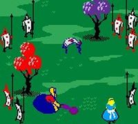 une photo d'Ã©cran de Alice in Wonderland sur Nintendo Game Boy Color